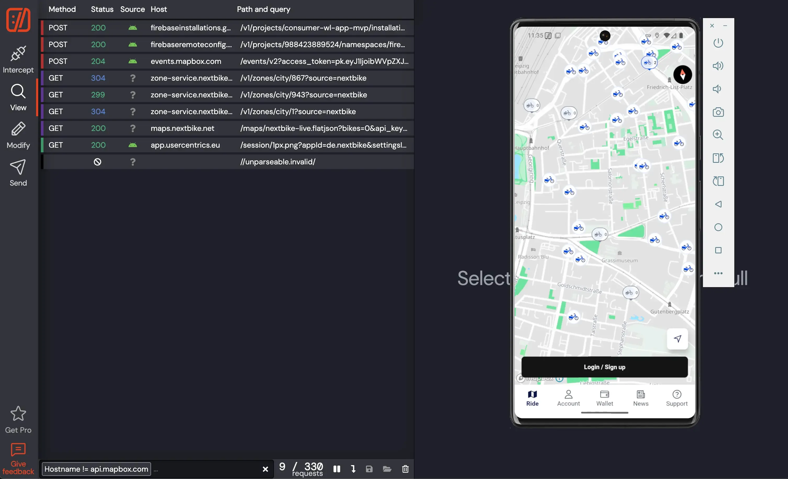 Nextbike Emulator